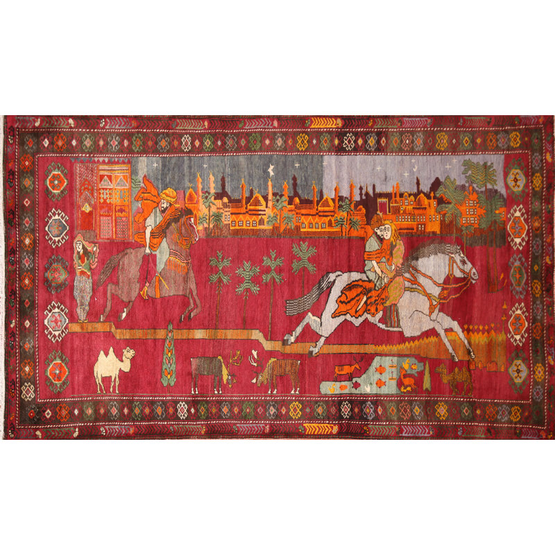 Tapis teinture Kazak