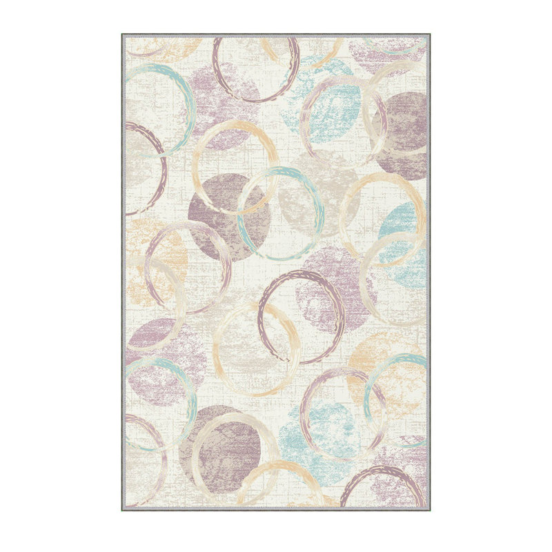 Luxurious 3D Printed Area Carpet, 5.9 x 9.2 Feet | 100% Polyester, 0.3 in Pile Height, 650 g/m² | Antibacterial & Non-Slip Underside, Machine Washable for Easy Care | Perfect for Living Room, Bedroom, or Office Décor