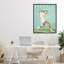 Giclée de tennis rétro encadrée, design par Martin Wickstrom-221700128-221700131