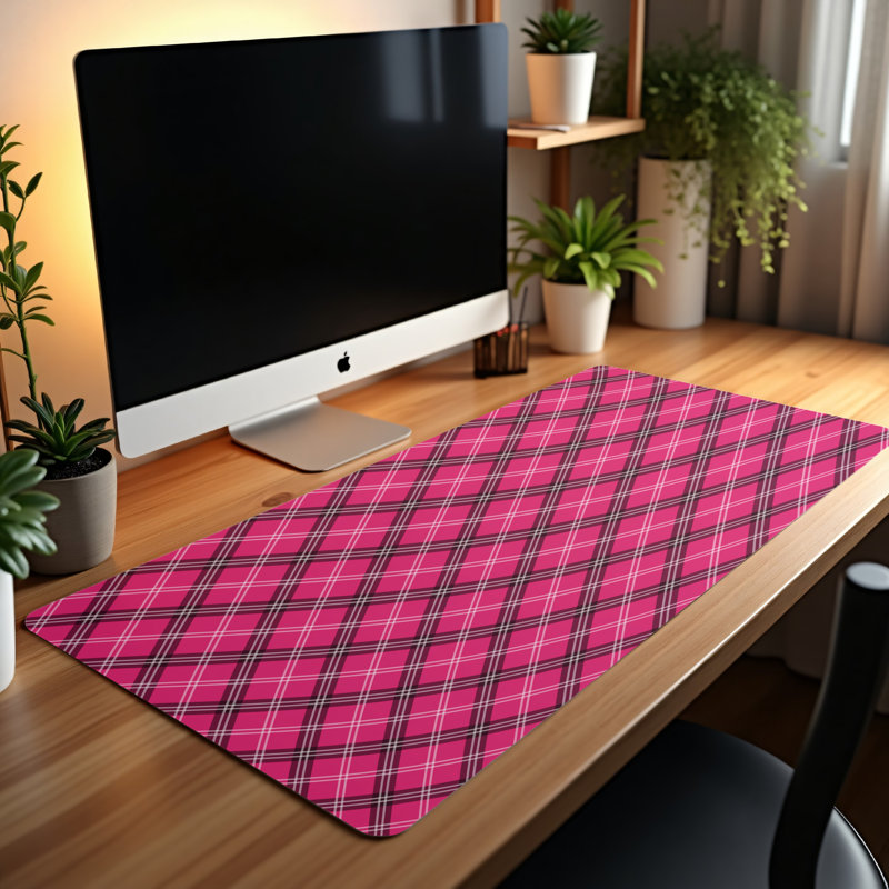 Polyester Desk Pad, 14.4x12.1