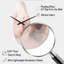 Keita - Curved Shape Large Abstract Marble 3D Wall Clock-392863363