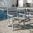 Commercial All Weather Adirondack Table And 6 Chairs With Cupholders-779902346