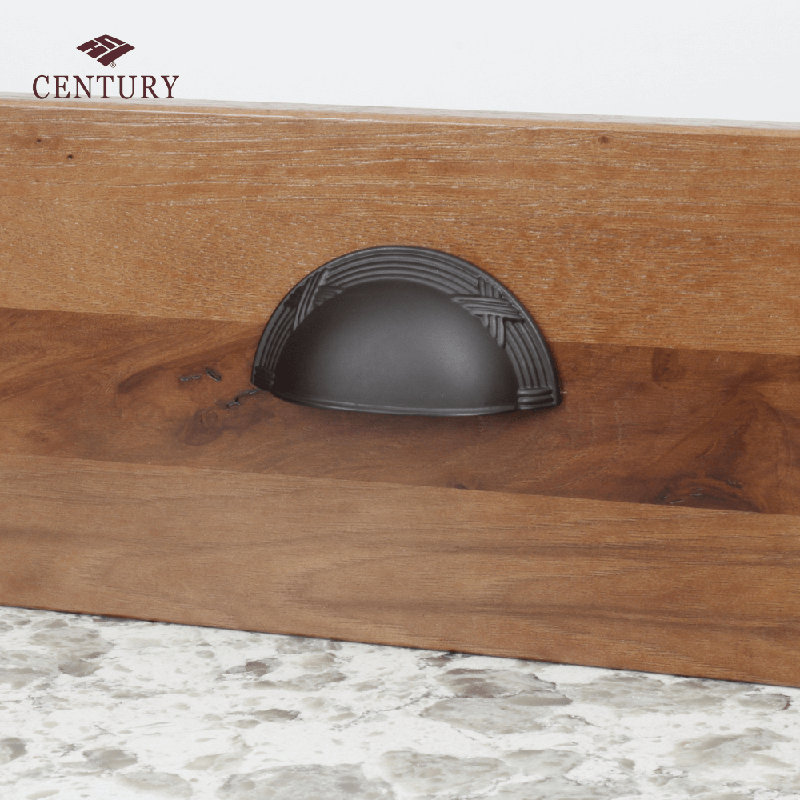 Georgian 3" Center to Center Cup/Bin Pull, Oil Rubbed Bronze