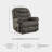 Gennette Faux Leather Recliner