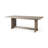84" Taupe Dining Table