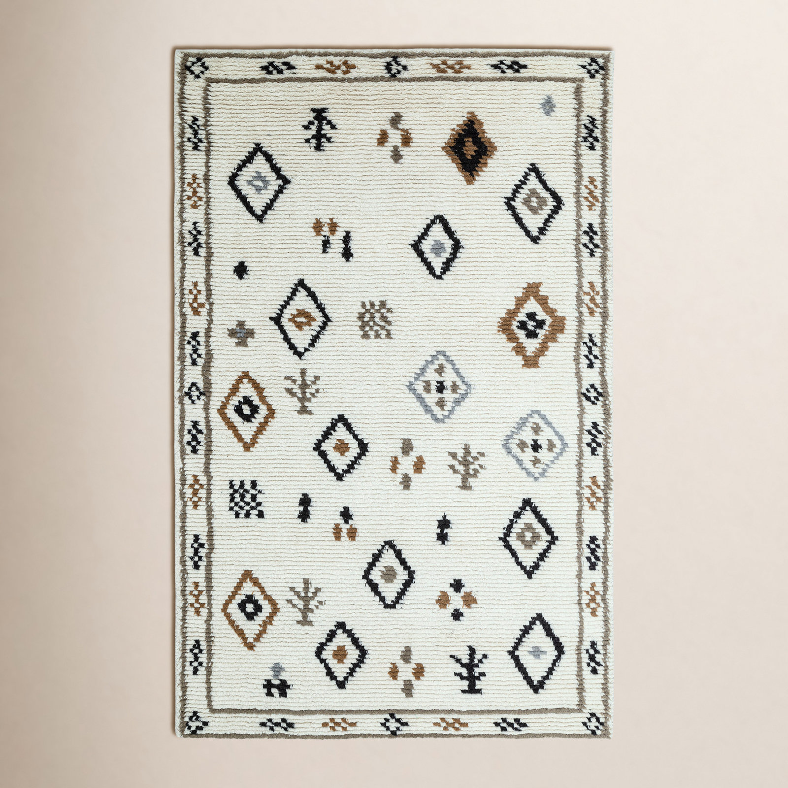Rivah Hand-Tufted Geometric Rug, Rectangle 8'9" x 11'9"