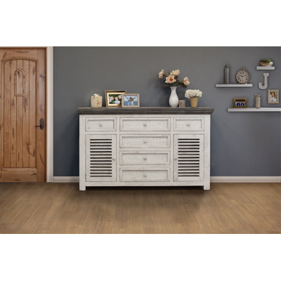 Stone 69.75'' Solid Wood Sideboard