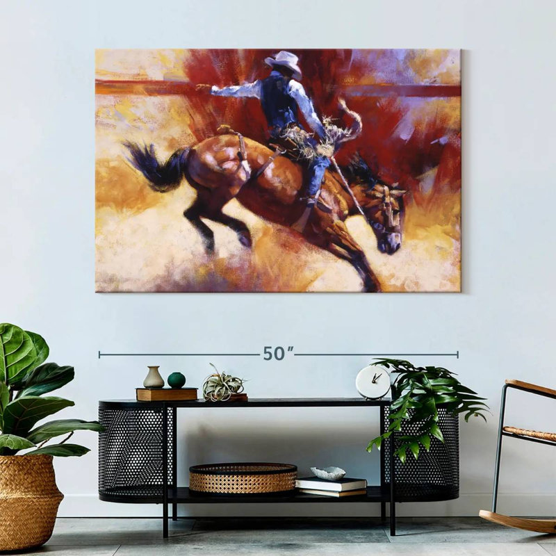 Sireci Yeehaw, 34" H x 51" W