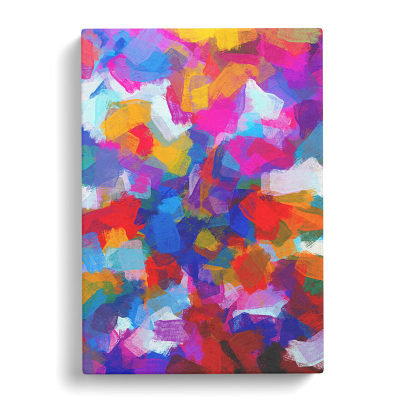 Something Desired Abstract - Wrapped Canvas Print, 50cm H x 35cm W x 3cm D