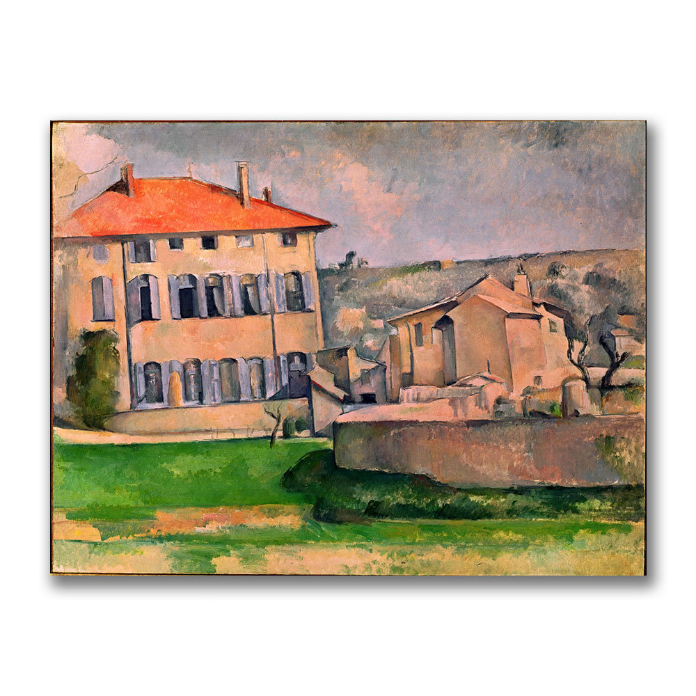 Vault W Artwork Jas De Bouffan by Paul Cezanne - Print on Canvas ...