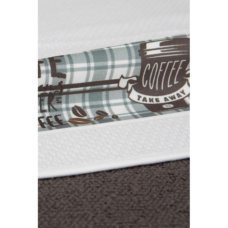 Ensemble de 2 essuie-mains 2 pièces 100% coton