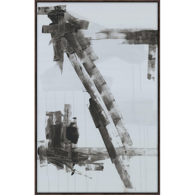 Trivial Release I Print by Giselle Kelly, 48.5" H x 31.5" W x 1.5" D, Glass Coat