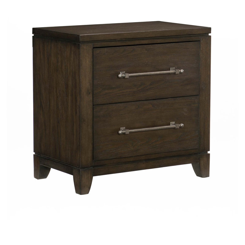 Table de chevet 1Pc de 2 tiroirs