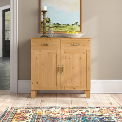 Flintwood 85cm Solid Wood Sideboard