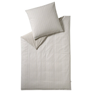 Herringbone Reversible Duvet Cover Set