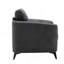 Chaise l 39 po en tissu gris-259595895