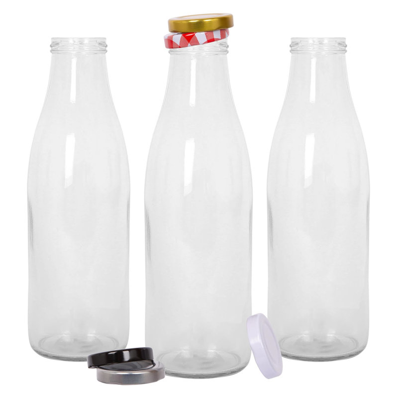 Argon Tableware 960ml Glass Water Bottle