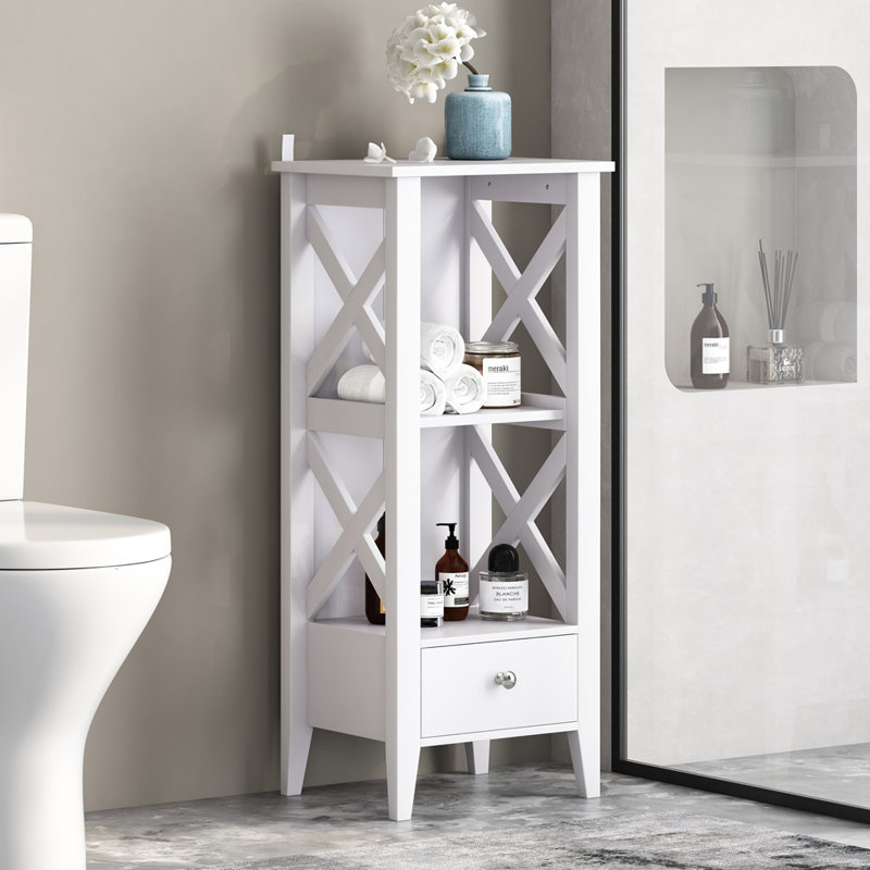 1 SUPPORT DE RANGEMENT POUR TIROIRS, Blanc