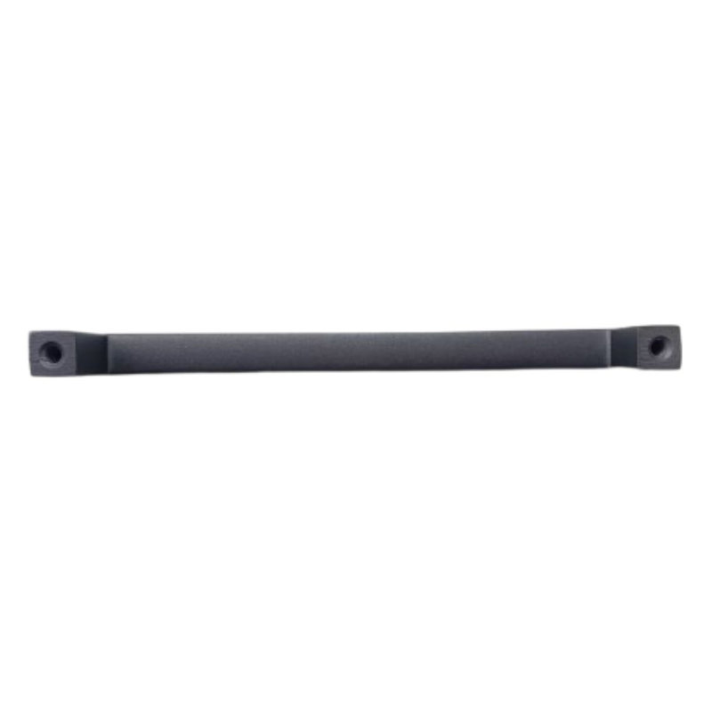 Poignée carrée - aluminium, 6 3/10", Gris mat