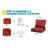 Outdoor 6'' Seat / Back Cushion-984276316