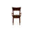 Ingrid 19.25'' H Upholstered Cherry Armchair-22354364-59696585
