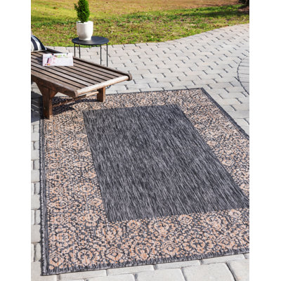 Tapis gris anthracite Alexio