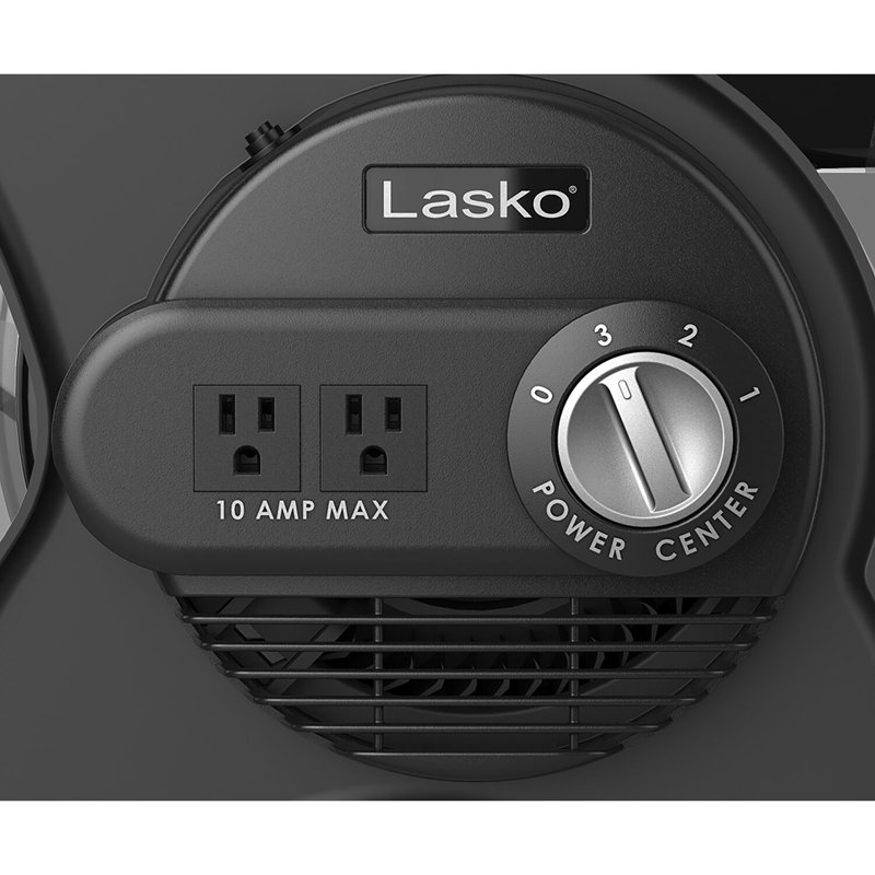 Lasko 12" Black High Velocity Pivoting Utility Fan