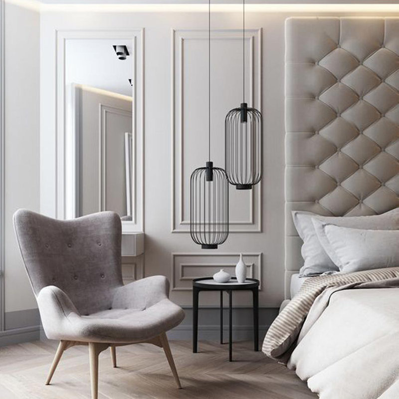Rooms M Direct & Indirect 30cm 2 Lattice Pendant, White