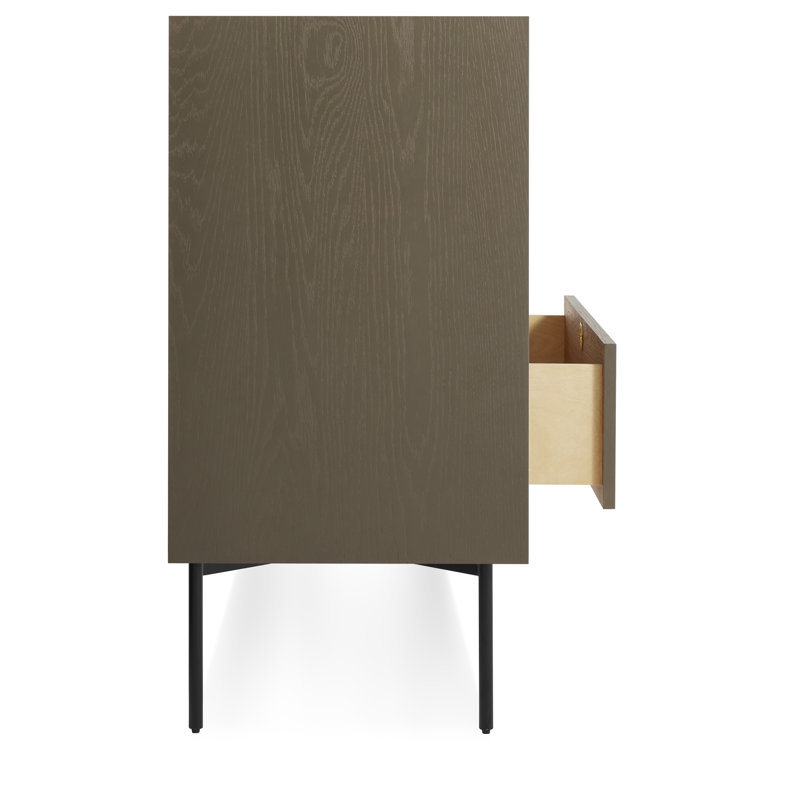 Peek 49'' W Credenza, Dark Olive
