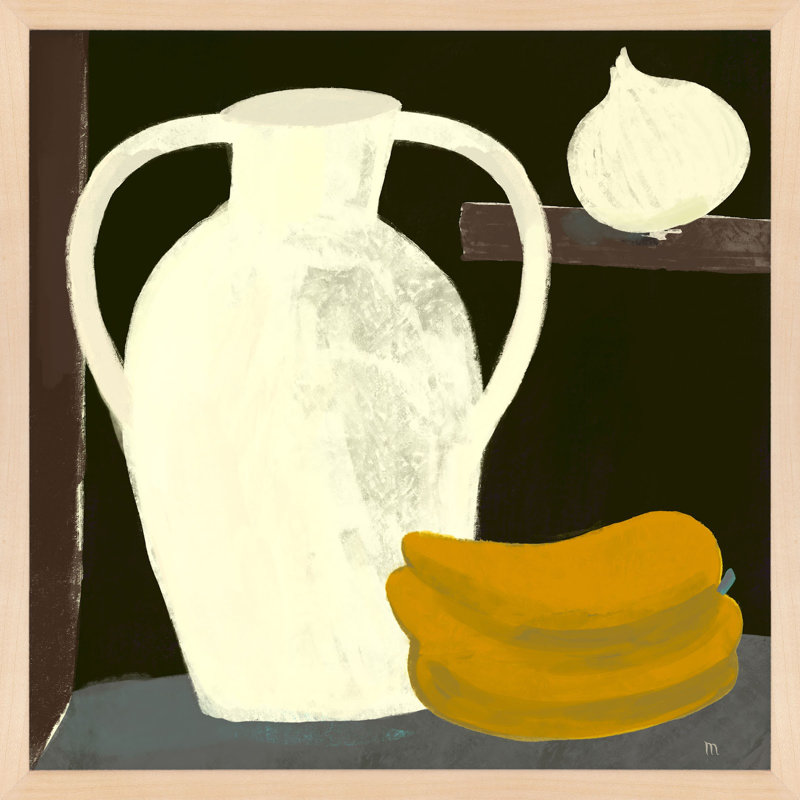 Chataignier Kitchen Shelf - Painting on Paper, Érable, H 30 po x l 30 po x P 1,25 po