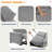 Kynzee 2-in-1 Convertible Sofa Bed with Adjustable Positions and and Black Plastic Feet-1941011554
