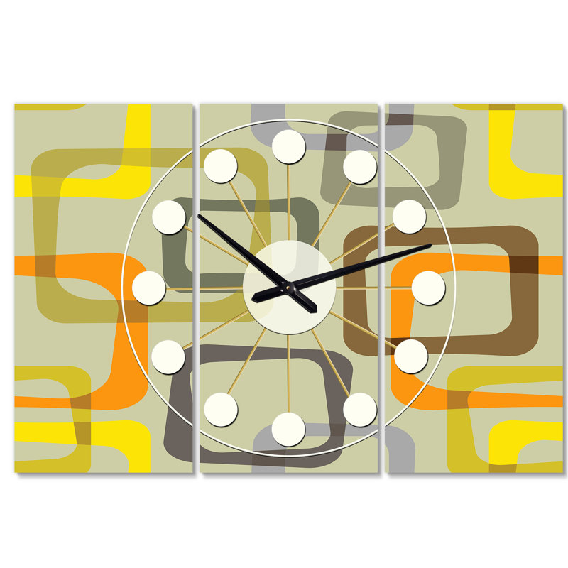 Mid-Century Wall Clock