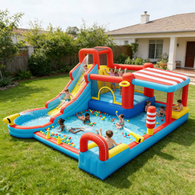 18-In-1 Bounce House Water Park