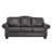 Somto 96" Genuine Leather Rolled Arm Sofa-20119979
