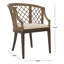 Fauteuil demi-tonneau l 22,3 po
