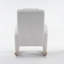 Chaise berçante rembourrée en tissu Teddy-835111858