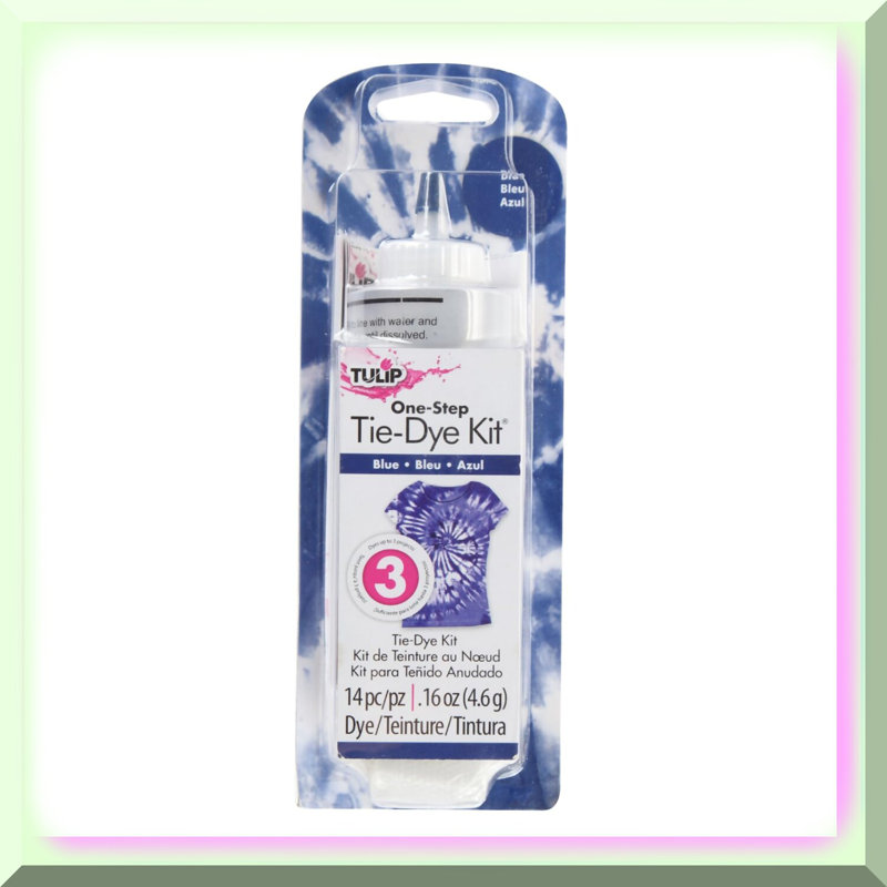 Blue Tie-Dye Fabric Dye Kit 50ml