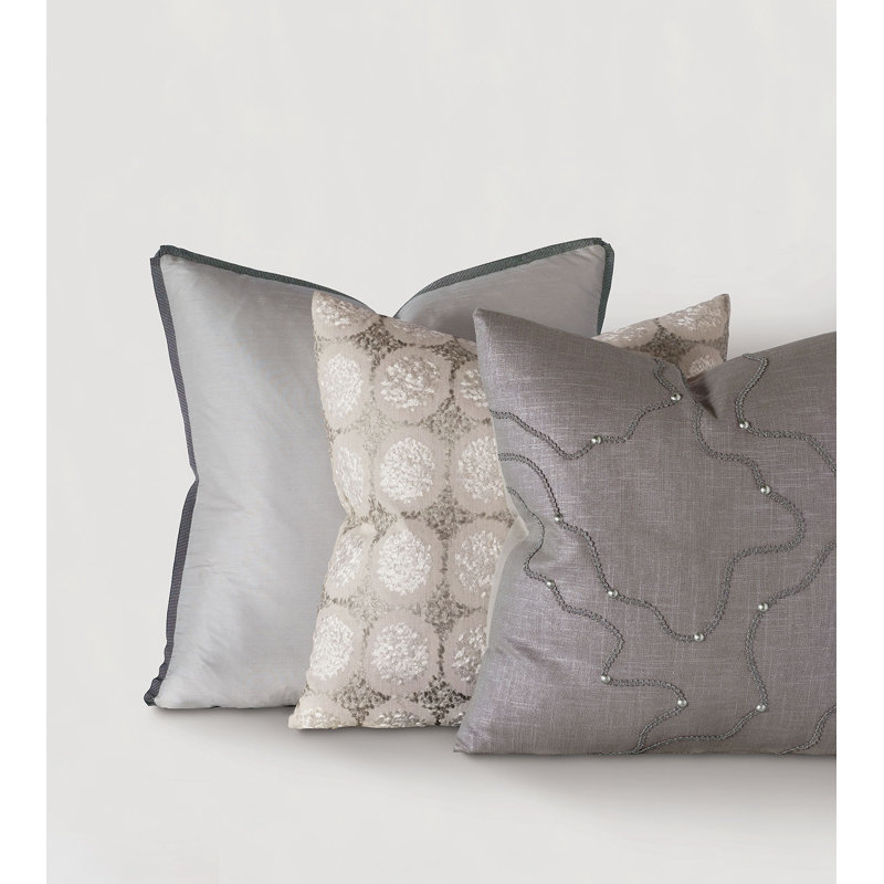 Amal Linen Square Pillow Cover & Insert