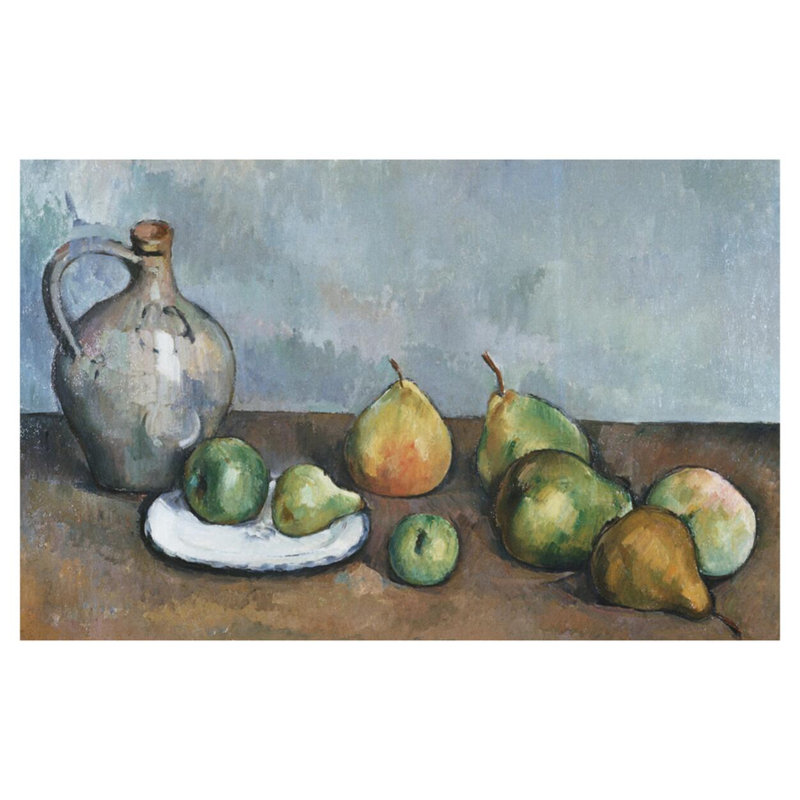 Pitcher and FruitPaul Cézanne Giclee Print, 32" H x 40" W