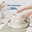19 Piece Non-Stick Pots and Pans Set, Detachable Handle Cookware