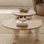 Table basse de style crème en bois massif de haute qualité-106454004