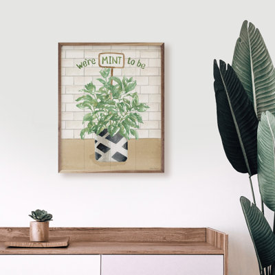Herb Garden IV Mint By Beth Grove