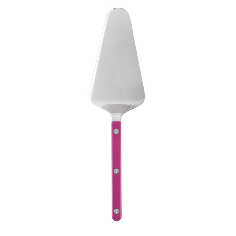 Bistrot Solid Cake Server, Raspberry