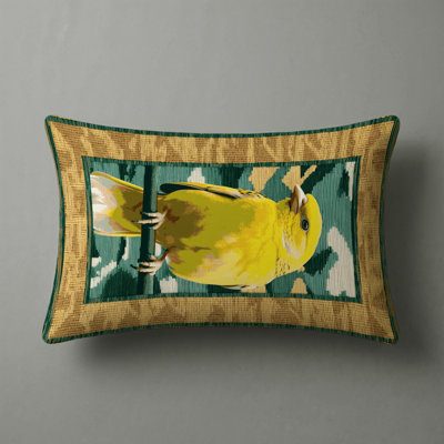Birds Indoor and Outdoor Throw Pillow