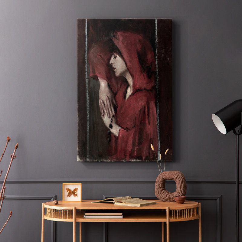 Impression de portrait rétro CXIX - galerie enveloppée Cavas, H 12 po x l 8 po