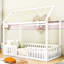 Lit simple en bois avec clôture Dasan-99415497