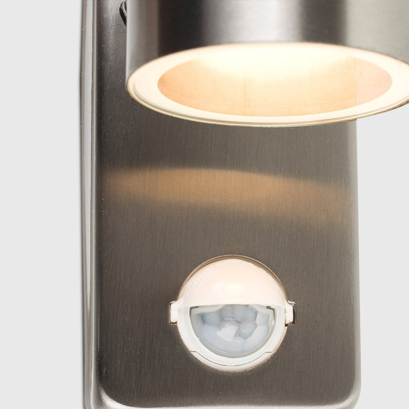 Timera Silver Outdoor Armed Sconce, No, N/A