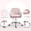 Agamjot Velvet Office Chair-1729163643