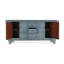 Crafton 4-door Reclaimed Pine Wood Blue Sideboard Buffet 
