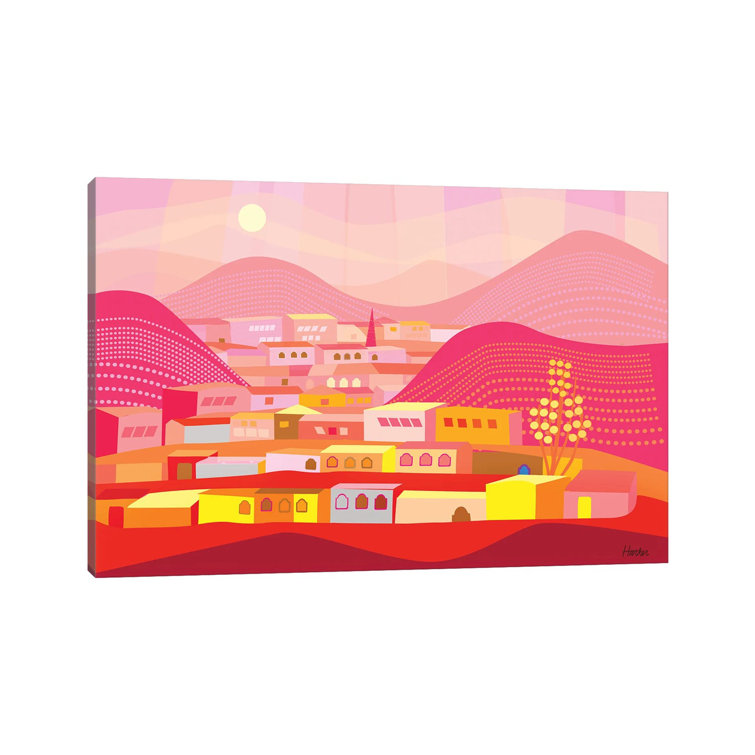 Bisbee by Charles Harker - Wrapped Canvas Print